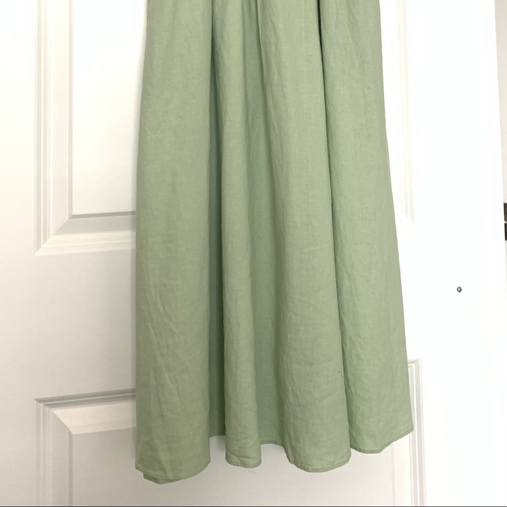 Madewell Lucie Smocked Midi Dress - Picture 4 of 4